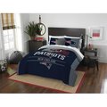The North West Company The Northwest 1NFL849000076RET NFL 849 Partiots Draft Comforter Set; Full & Queen 1NFL849000076EDC